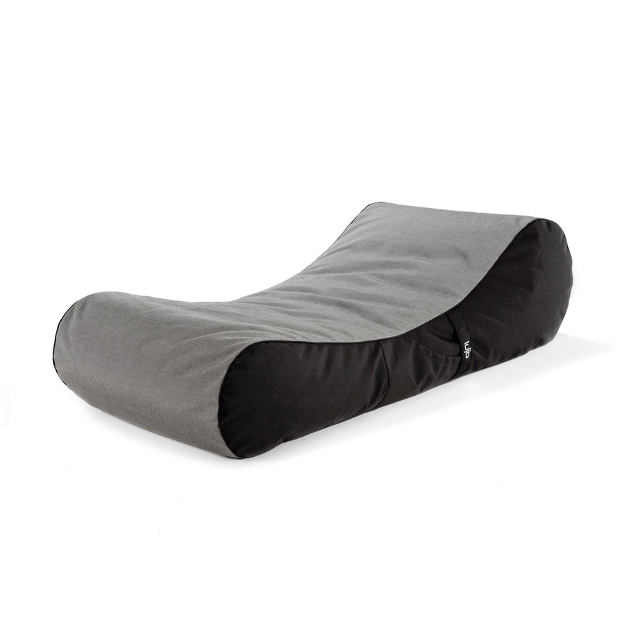 Luxury Outdoor Bean Bag Lounger Lujo Australia   Tulum Bean Bag Lounger Charcoal Tweed 900x 